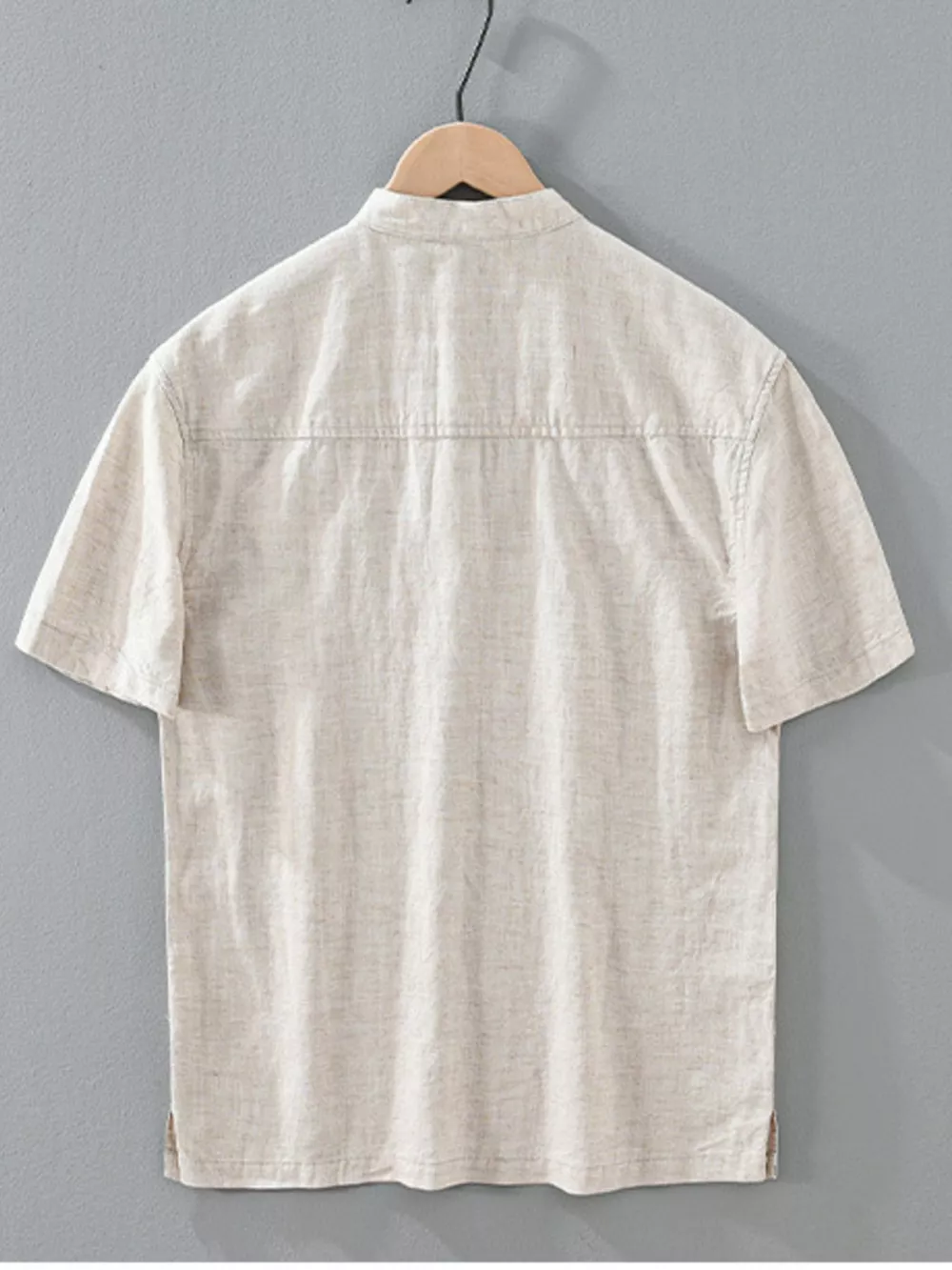 Men's Plus Size Casual Short Sleeve Shirt, image 4
