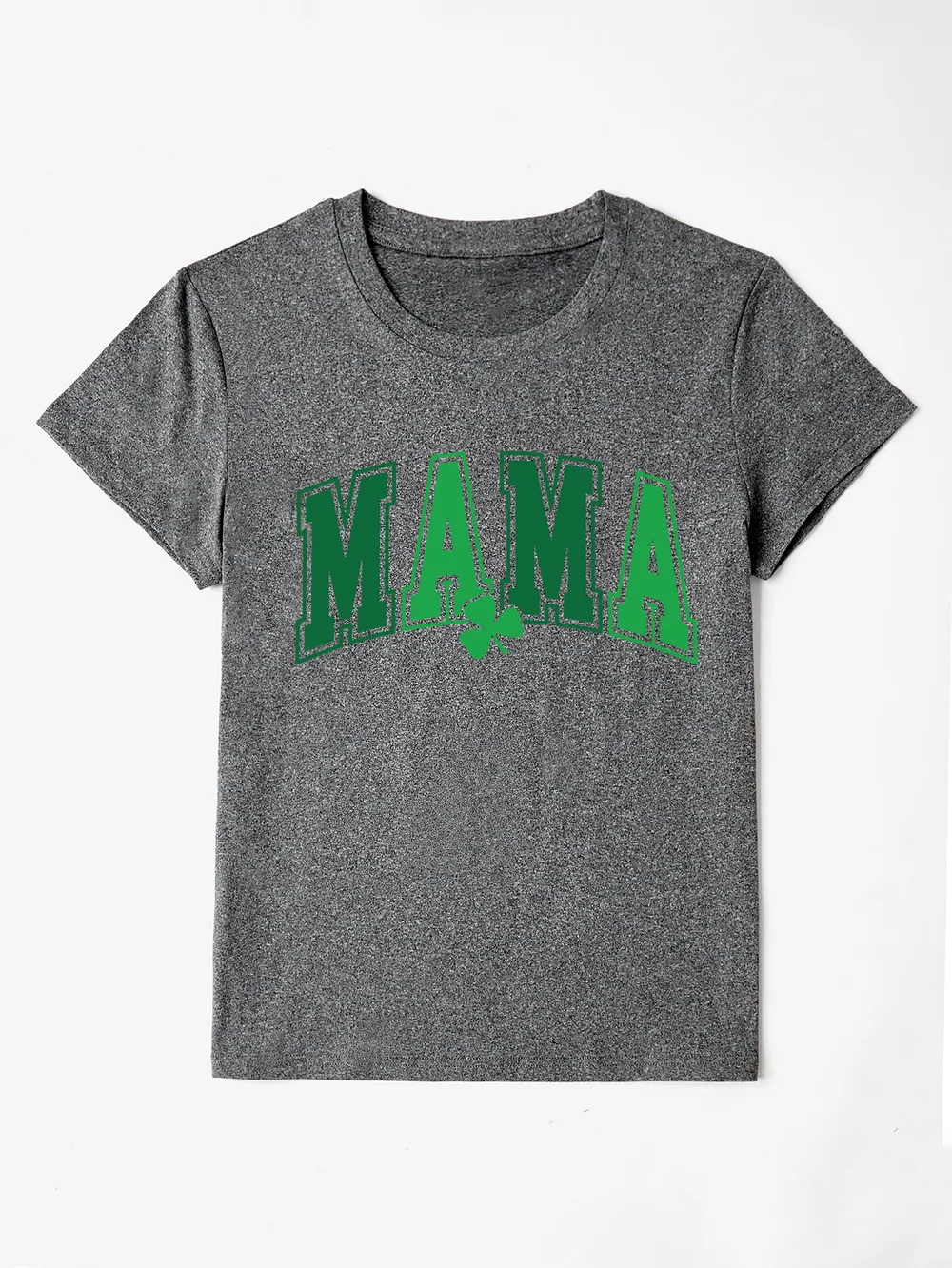 MAMA Round Neck Short Sleeve T-Shirt, image 19