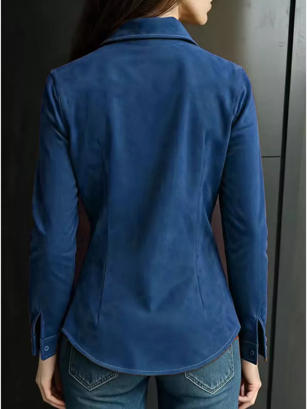 Classic Slim-Fit Long Sleeve Shirt, image 3