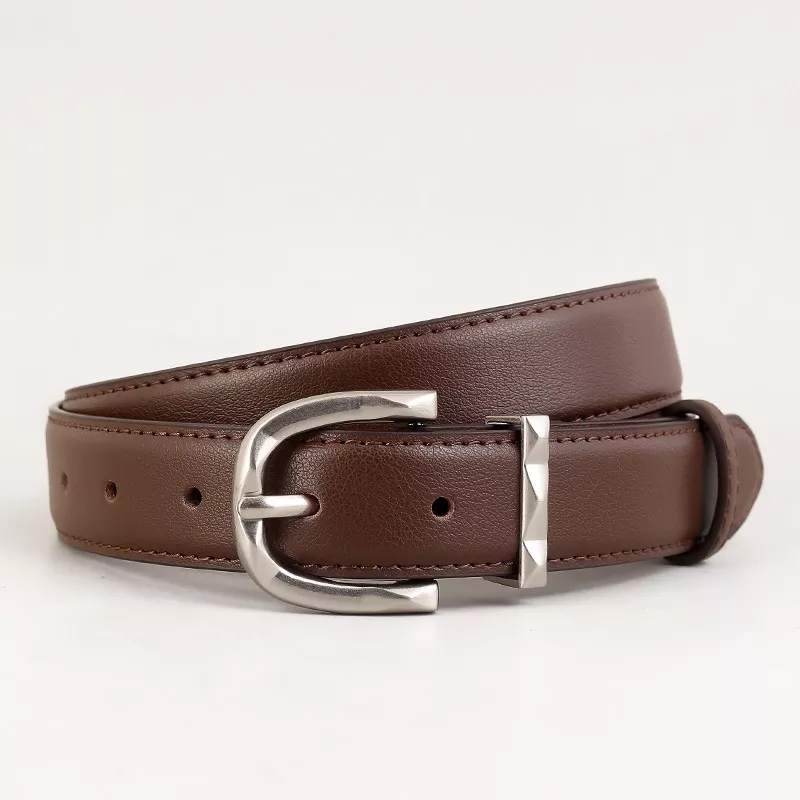 Classic Leather Skinny Belt, image 5