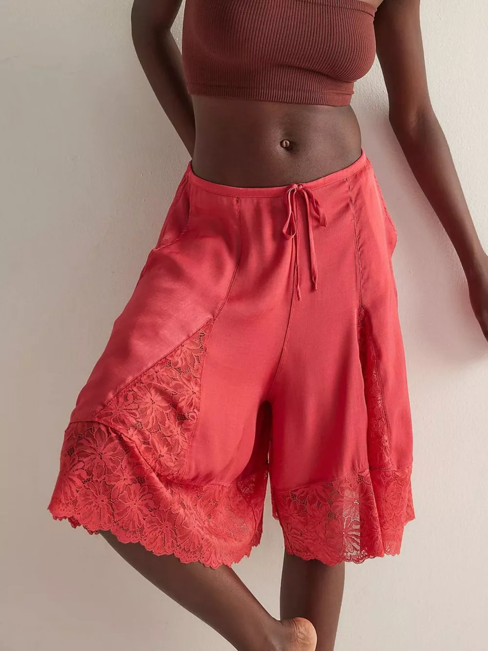 Lace Trimmed Shorts, image 12
