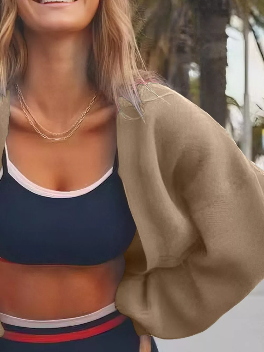 Open Front Cropped Cardigan, image 28