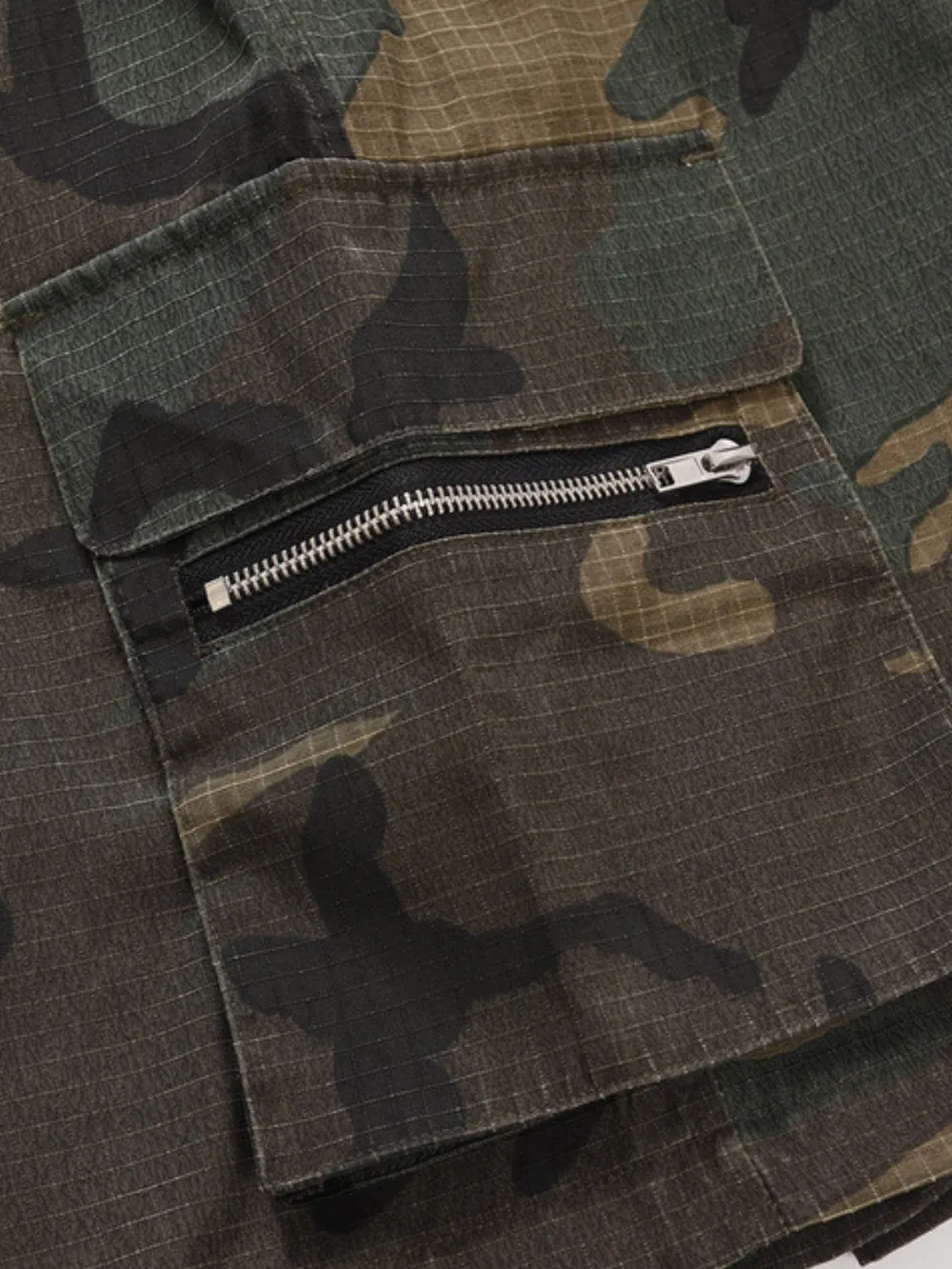 Men's Drawstring Camouflage Shorts, image 5