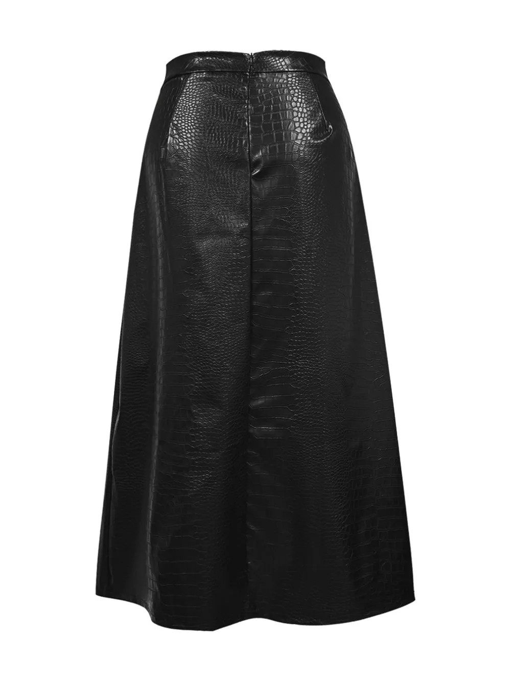 High Waist Midi Skirt, image 4