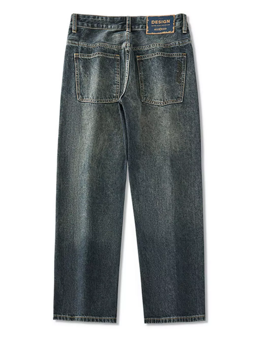Men's Wide Leg Jeans, image 6