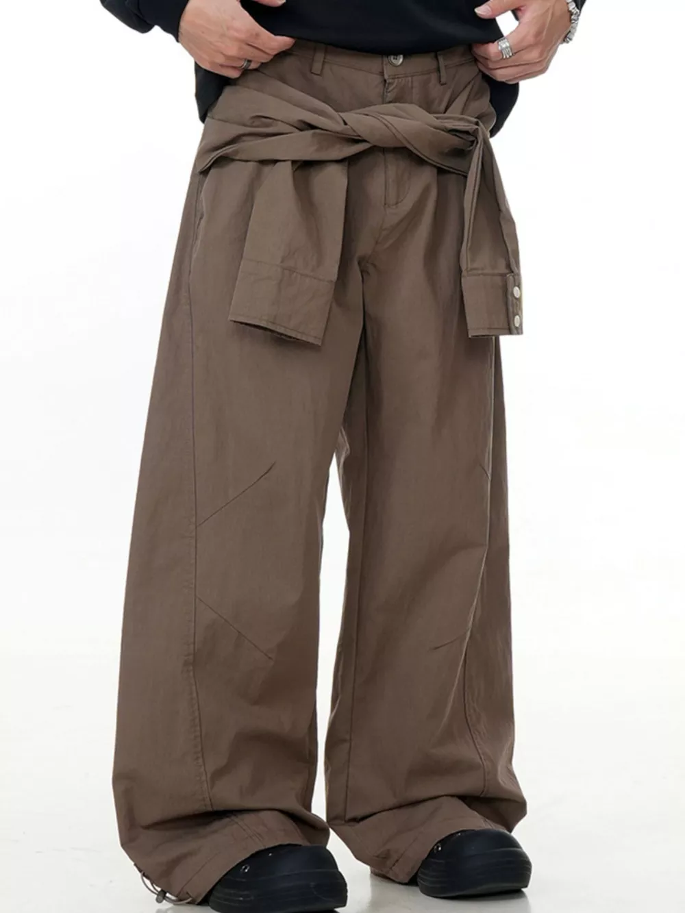 Men's Wide-Legged Casual Pants, image 2