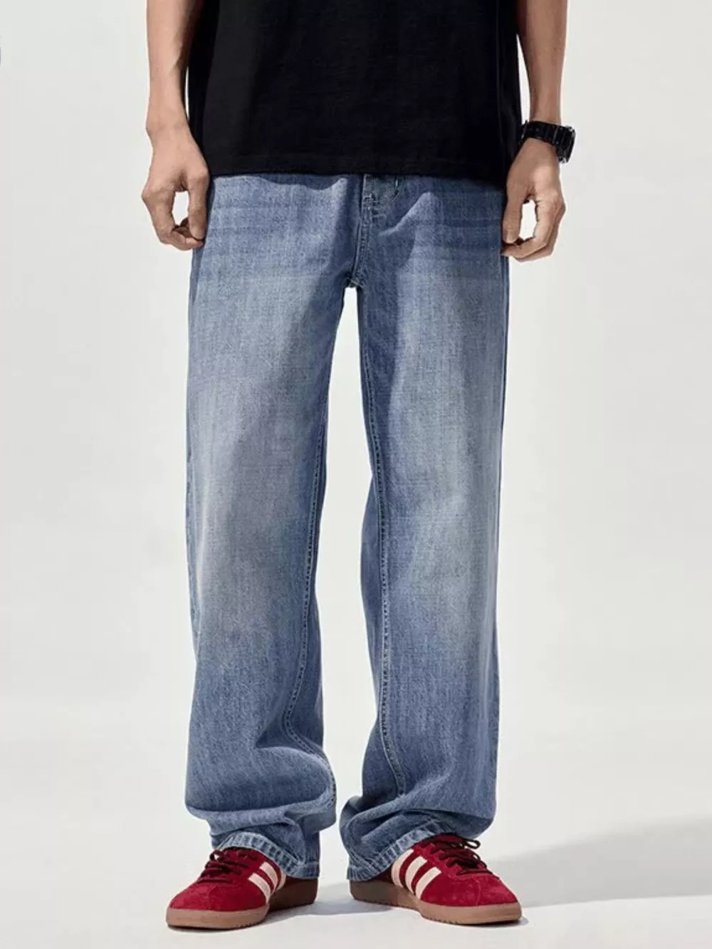 Men's Wide Leg Jeans