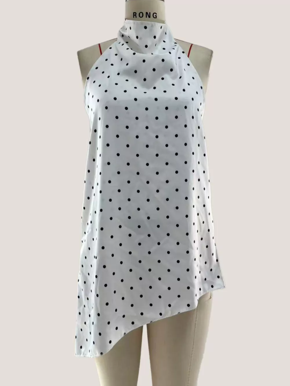 Polka Dot Halter Neck Top, image 6
