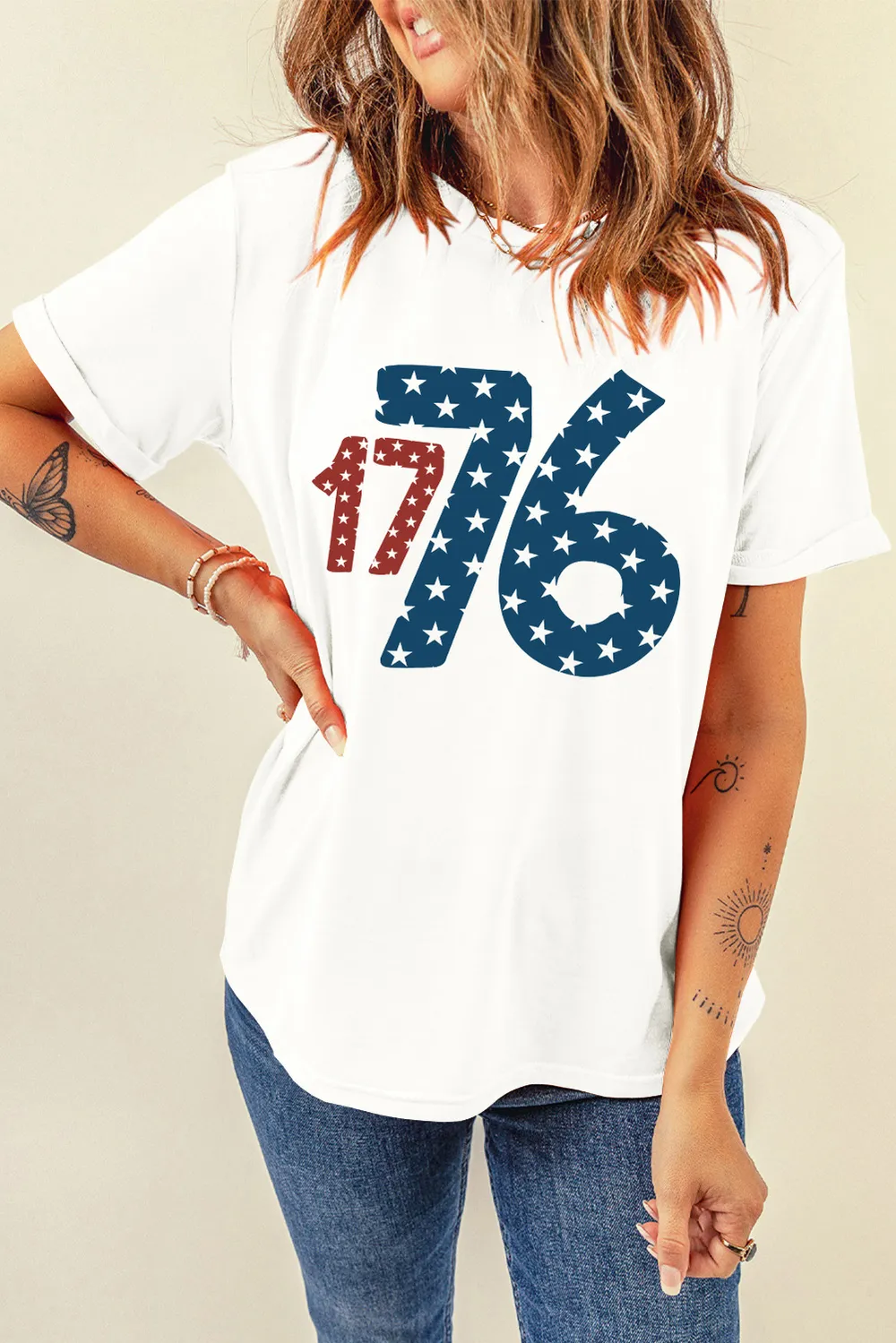 1776 Round Neck Short Sleeve T-Shirt, image 5