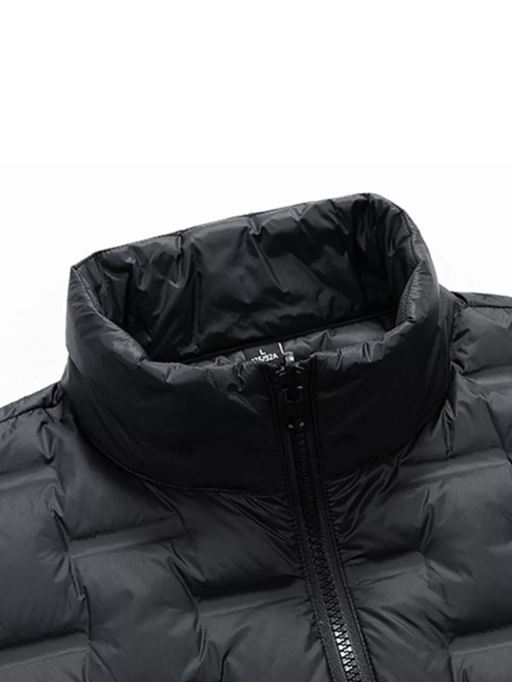 Men's Full Size Padded Quilted Winter Puffer Jacket Plus Size, image 4