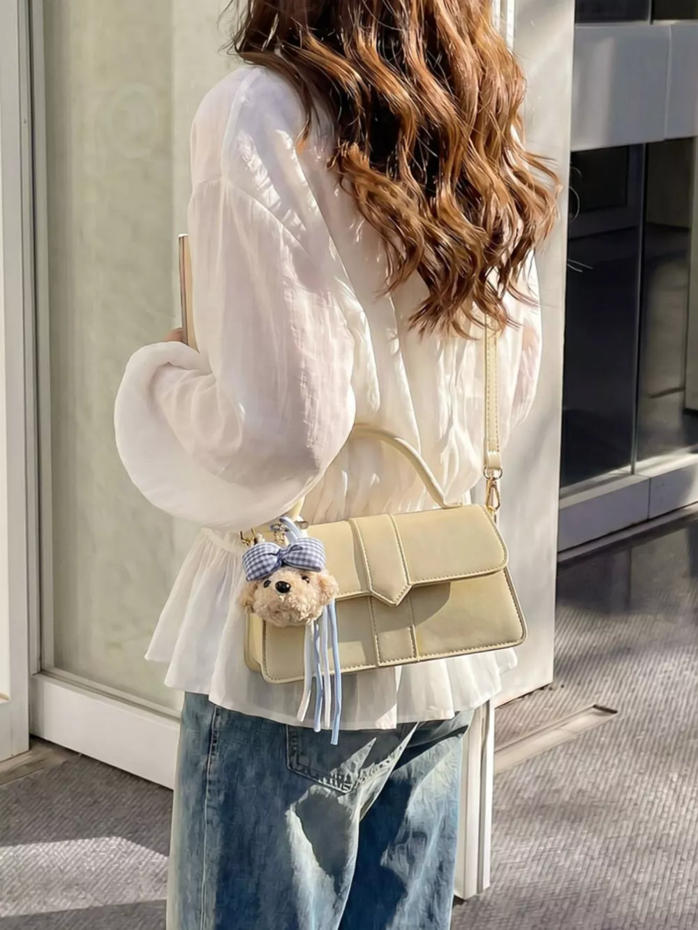 PU Leather Crossbody Bag, image 7