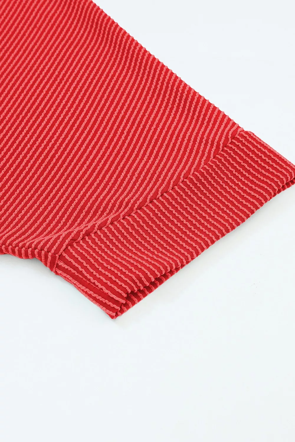 Ribbed Knit Off-Shoulder Blouse, image 12