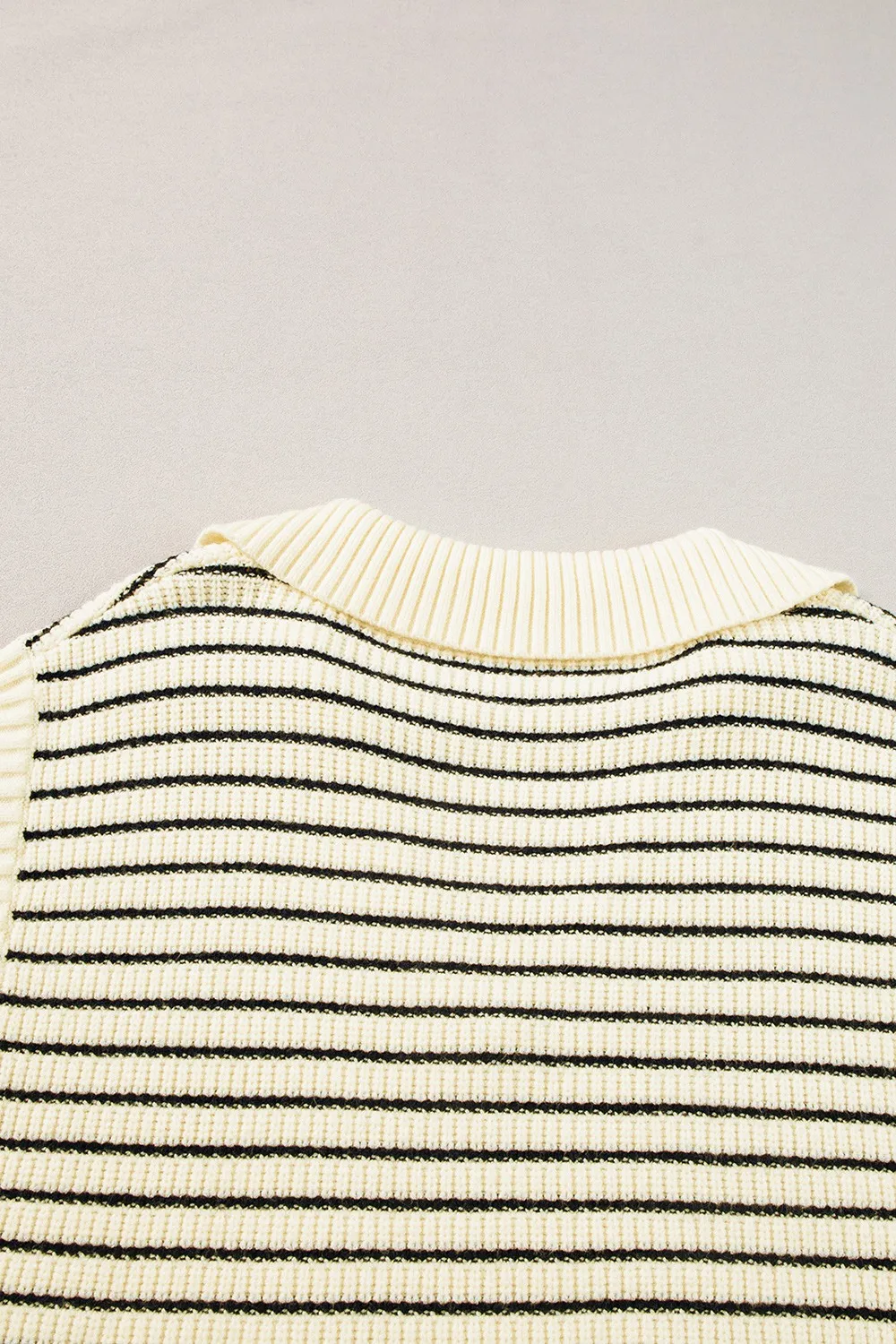 Striped Collared Neck Tank, image 8