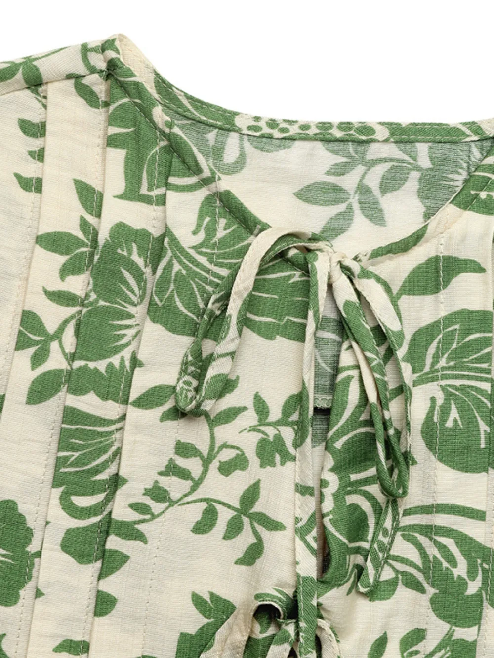 Printed Sleeveless Ruffle Peplum Blouse, image 8