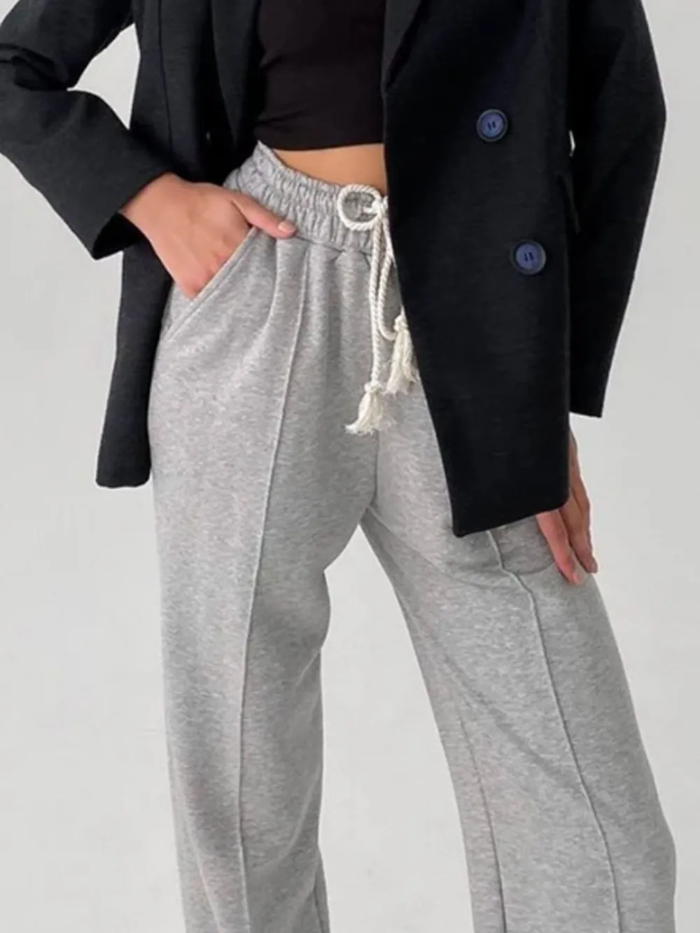 Casual Drawstring Jogger Pants, image 8