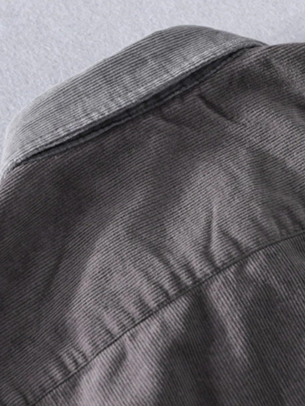 Men's Plus Size Button Up Long Sleeve Shirt, image 4