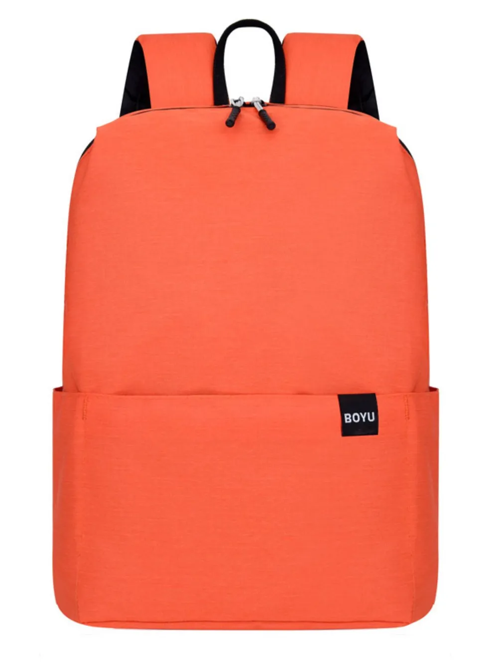 Solid Color Nylon Backpack Bag, image 8