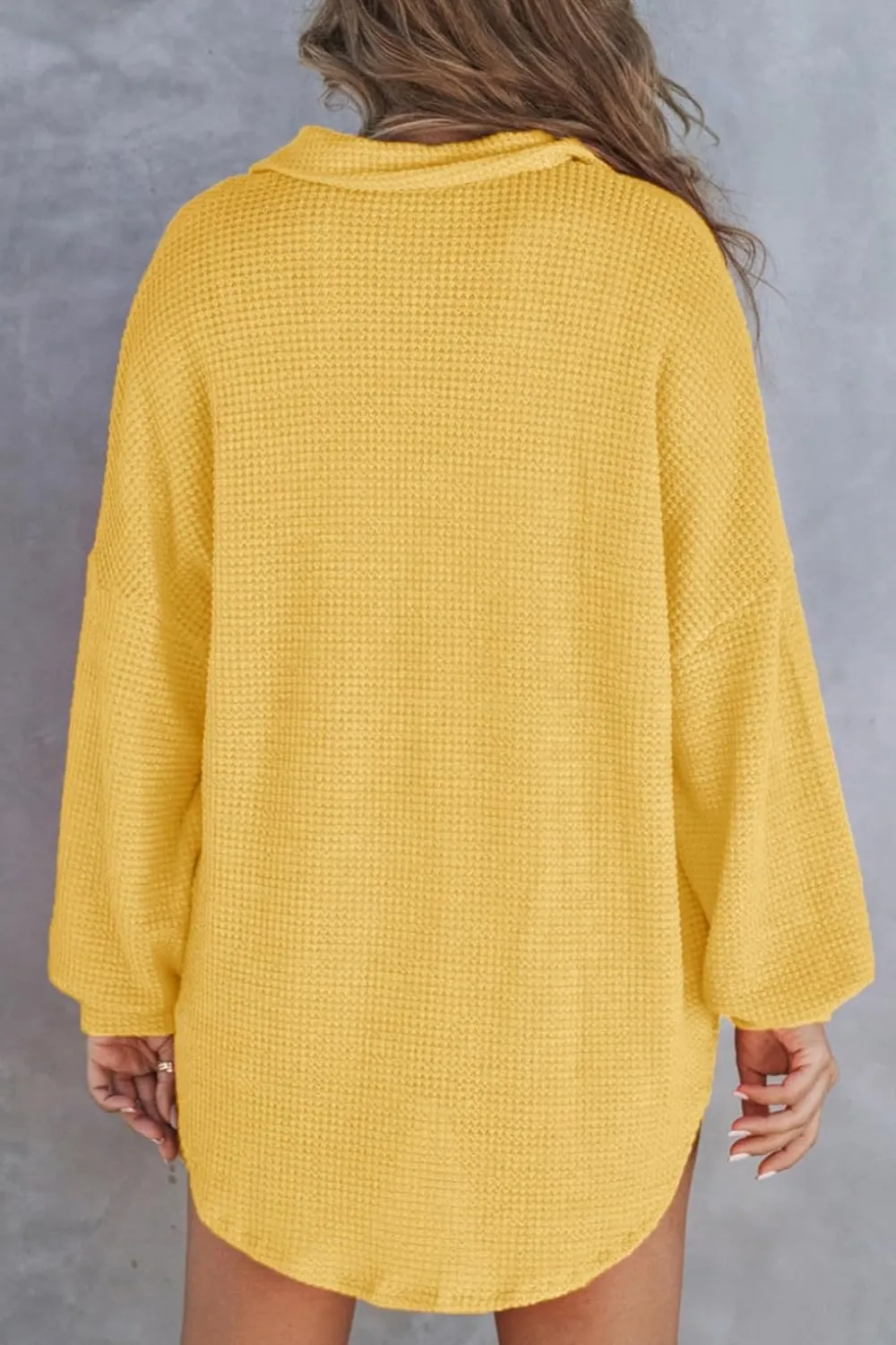 Half Button Long Sleeve Sweatshirt, image 16