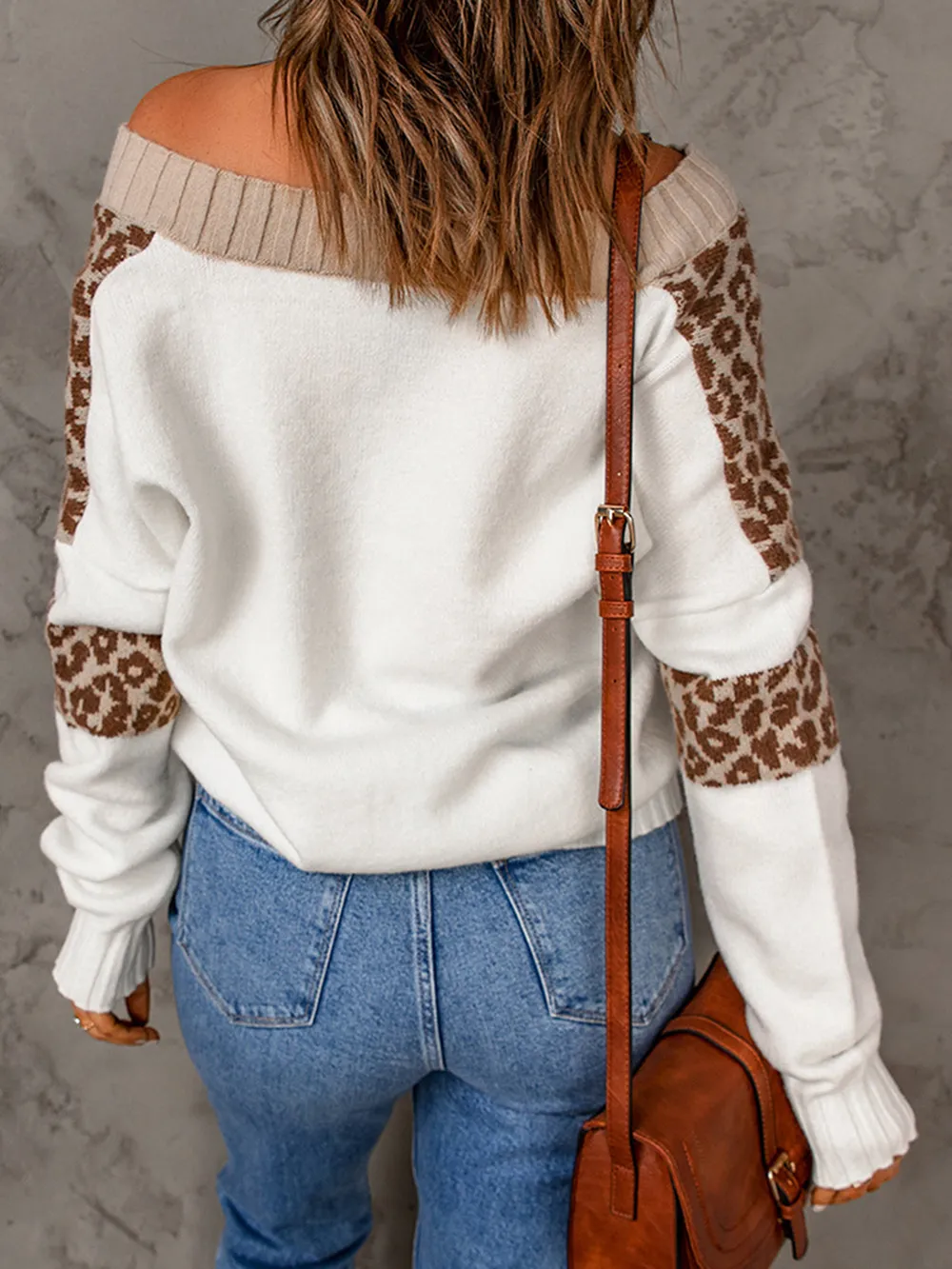Leopard Long Sleeve Sweater, image 7