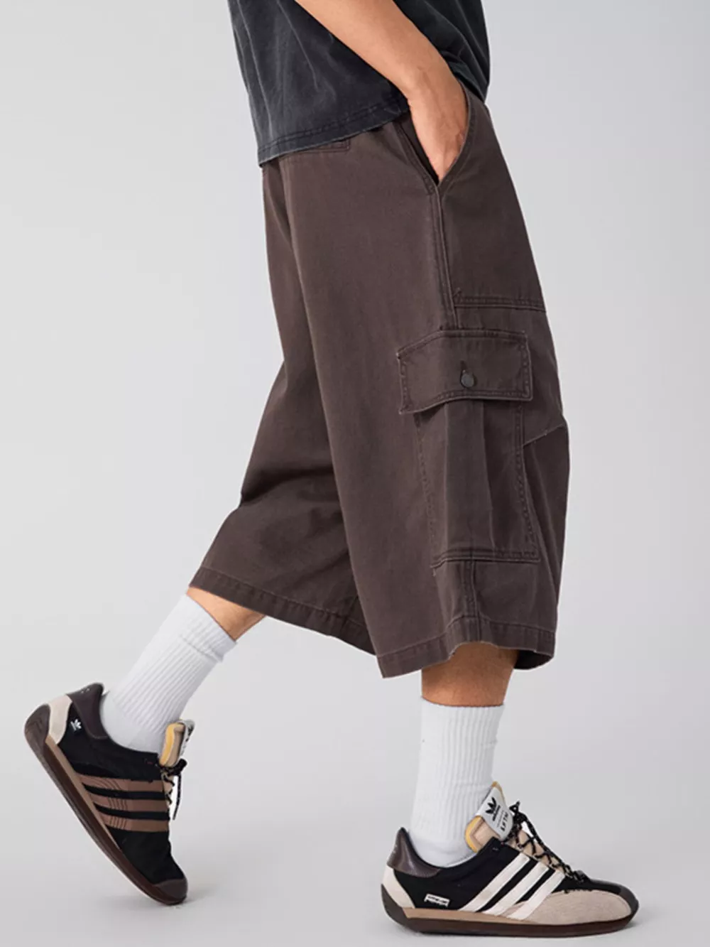 Men's Loose Fit Cargo Shorts, image 13