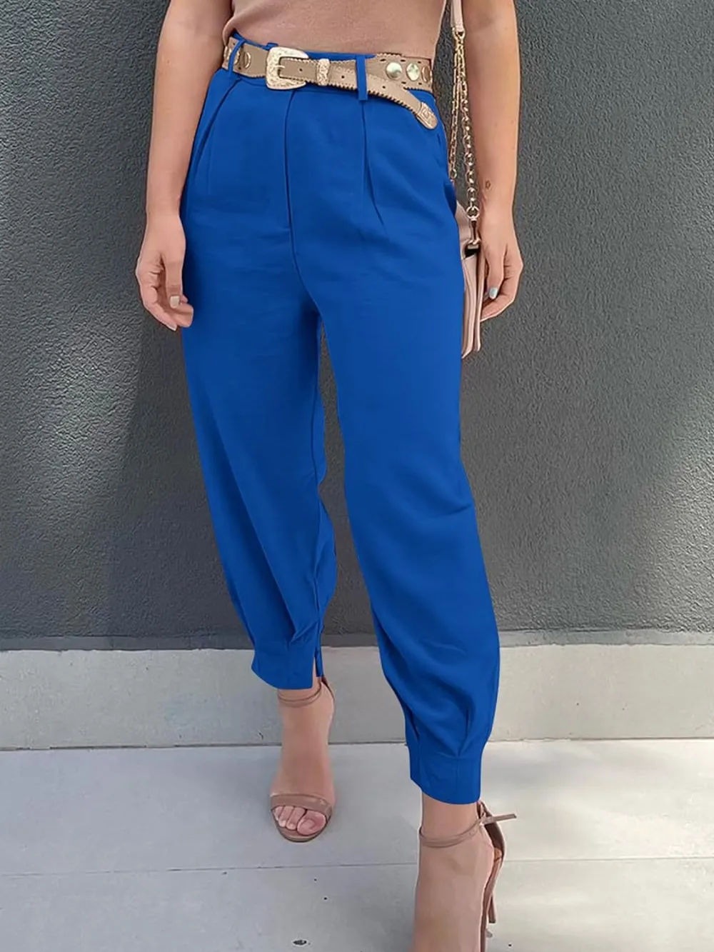 High Waist Cropped Pants, image 17