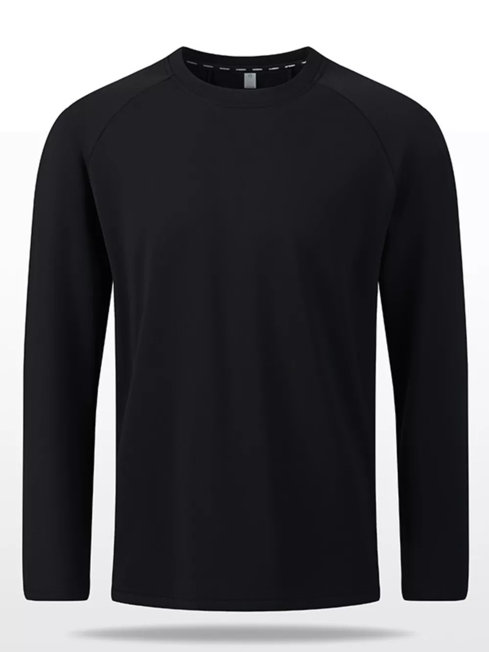 Men's Plus Size Long Sleeve Performance Active T-Shirt, image 2
