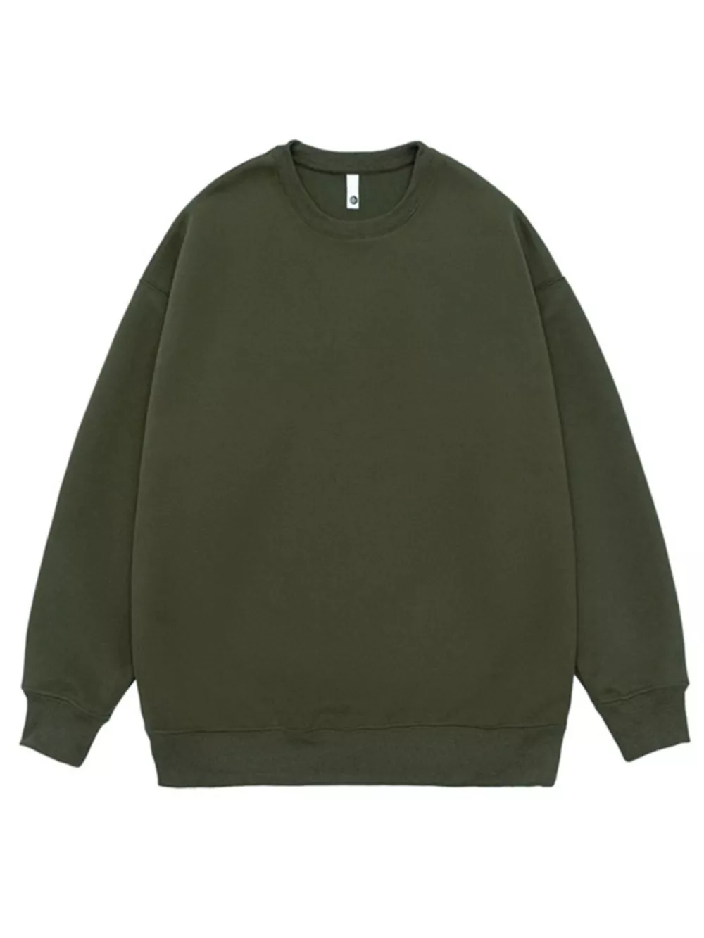 Men's Plus Size Crew Neck Long Sleeve Sweatshirt, image 13