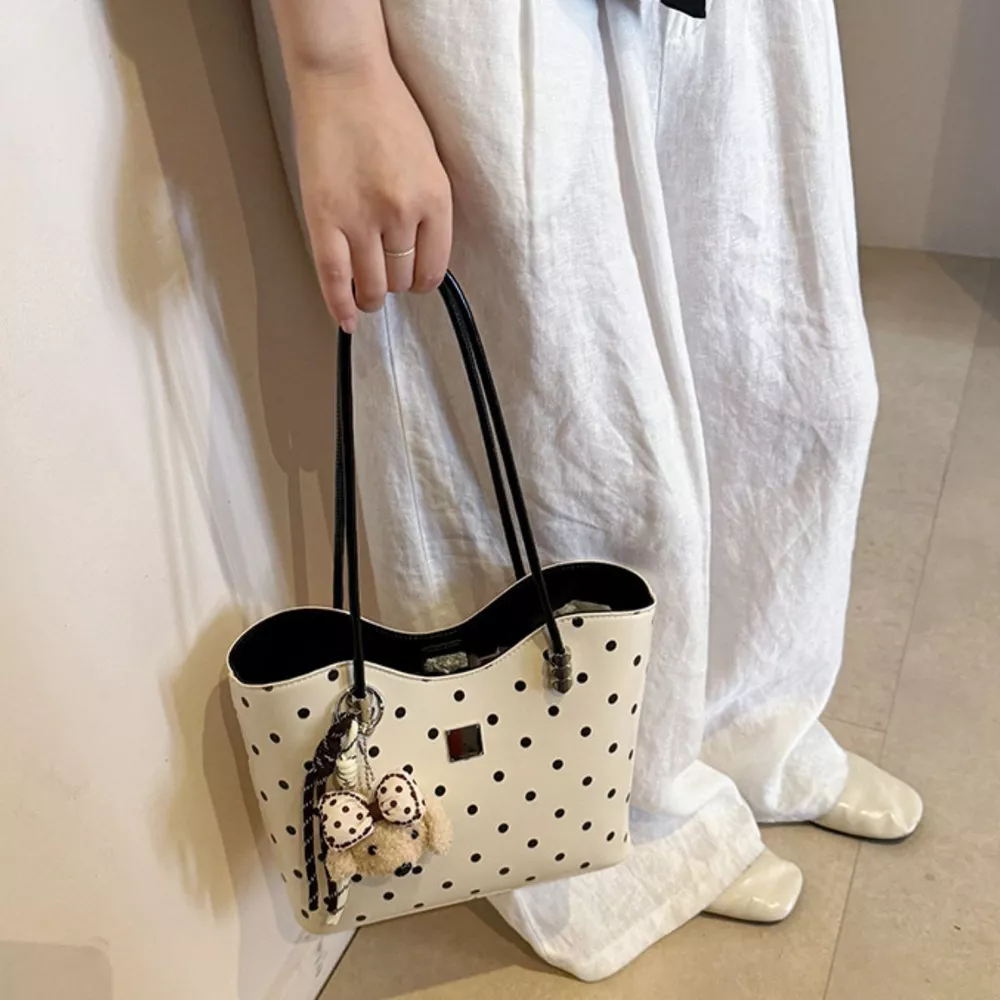 Polka Dot Shoulder Bag, image 5