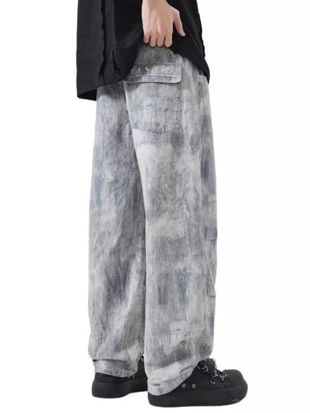 Men's Wide Leg Pants, image 6