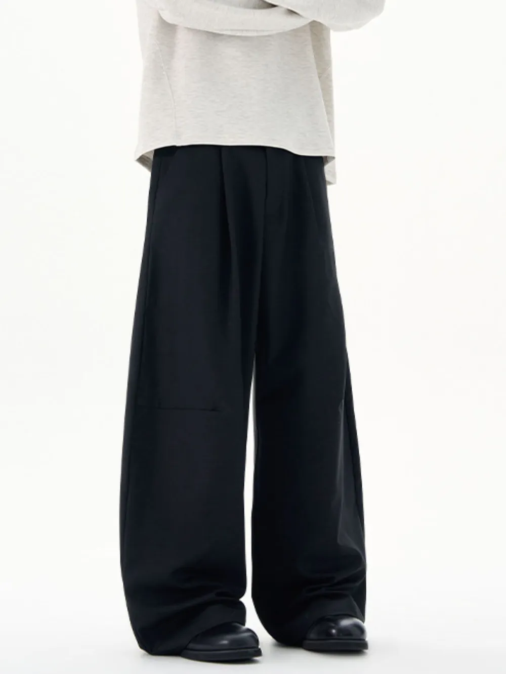 Men's Wide-Leg High-Waist Pants, image 8