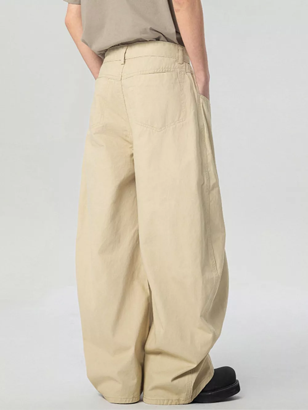Men's Pocketed Wide Leg Pants, image 9