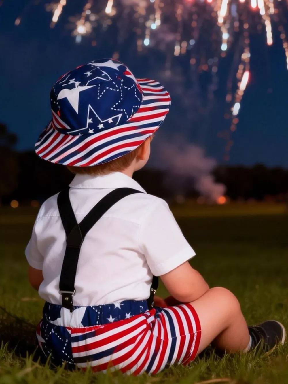 Children's Patriotic Celebration Outfit Set, image 2