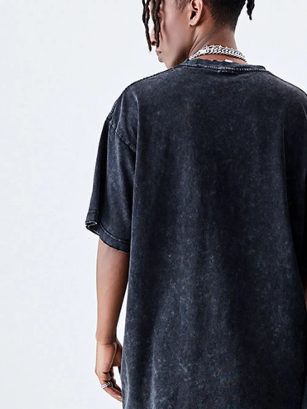 Men's Graphic Round Neck Short Sleeve T-Shirt, image 2