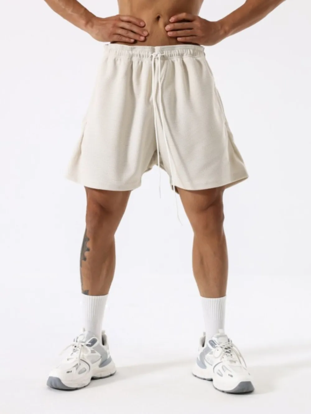 Men's Plus Size Drawstring Active Shorts, image 8