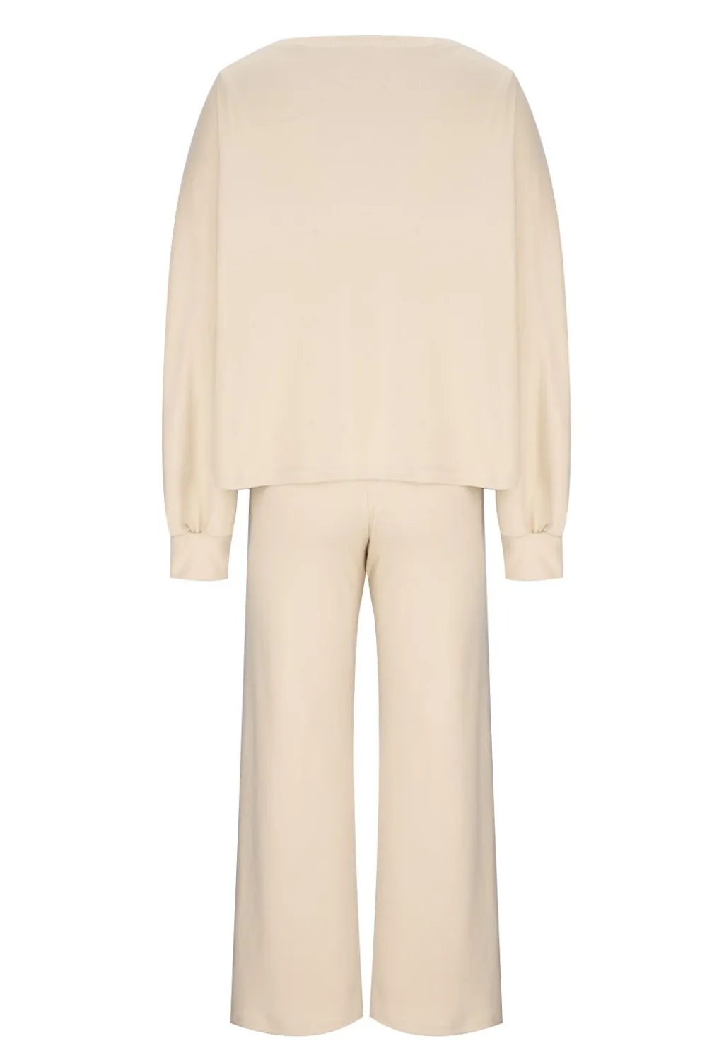 Round Neck Long Sleeve Top and Pants Set, image 23