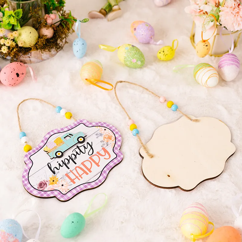 Easter Wooden Bead Hanging Widget, image 6