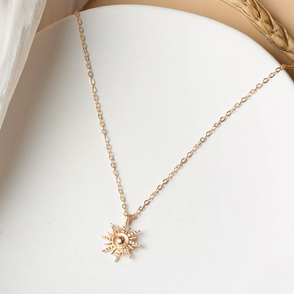 Sunburst Pendant Necklace, image 7