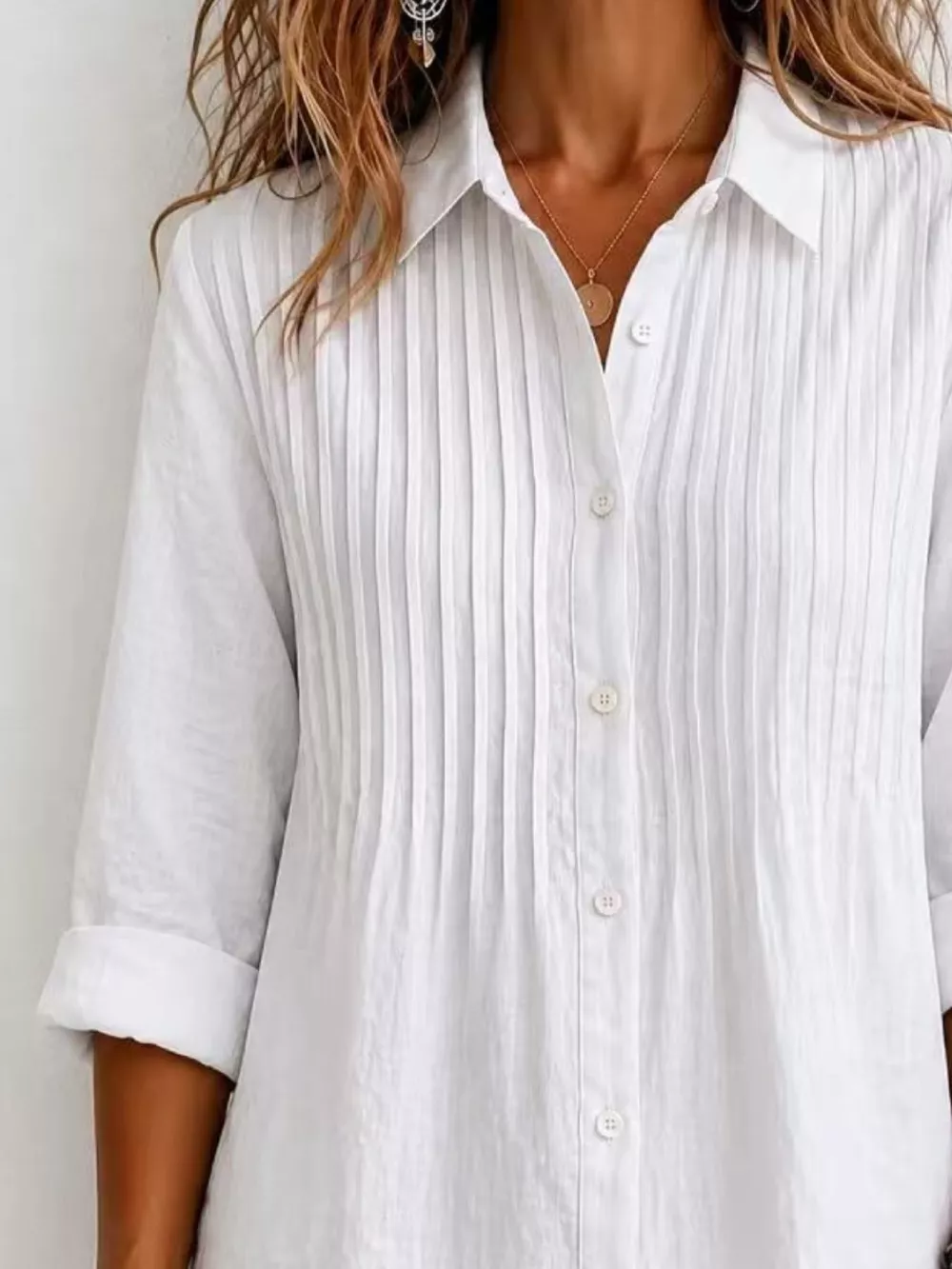 Men's Full Size Button Up Long Sleeve Shirt Plus Size, image 2