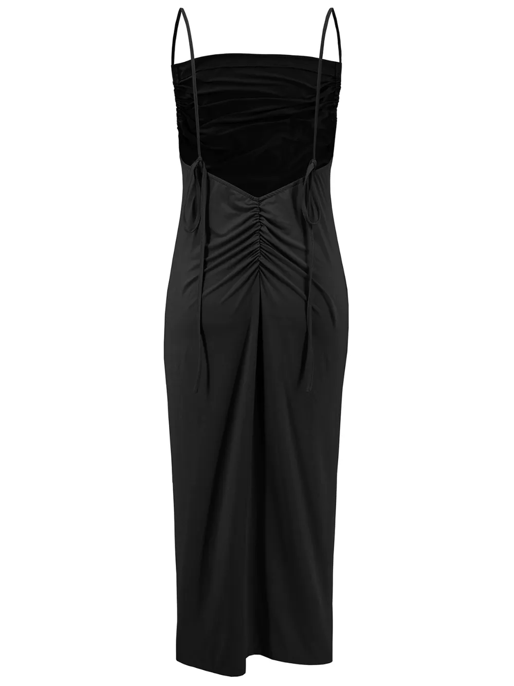 Backless Cowl Neck Sleeveless Cami Dress, image 5