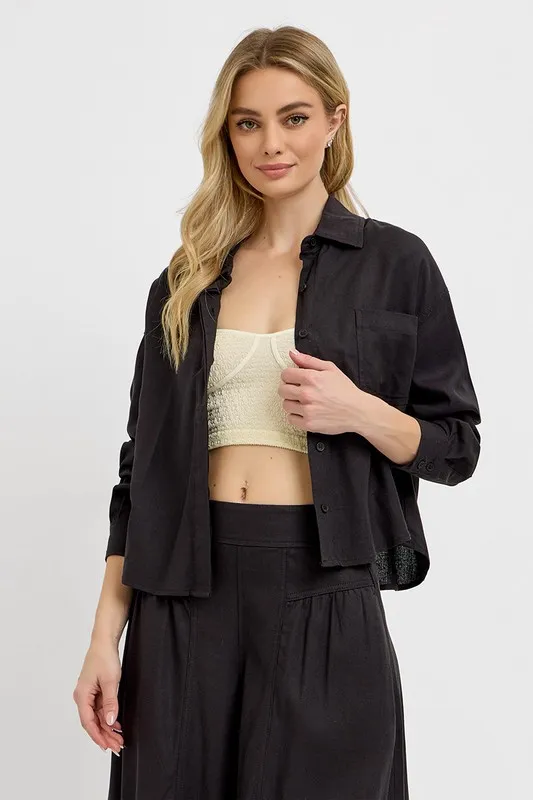 Button Down Long Sleeve Shirt