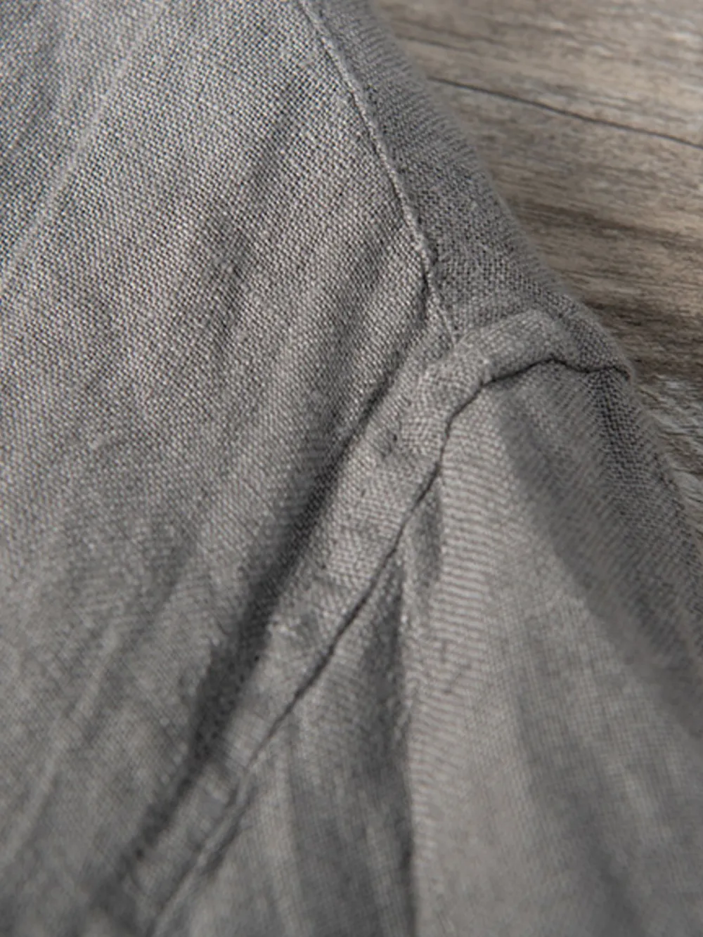 Men's Plus Size Button Detail Short Sleeve Top, image 8
