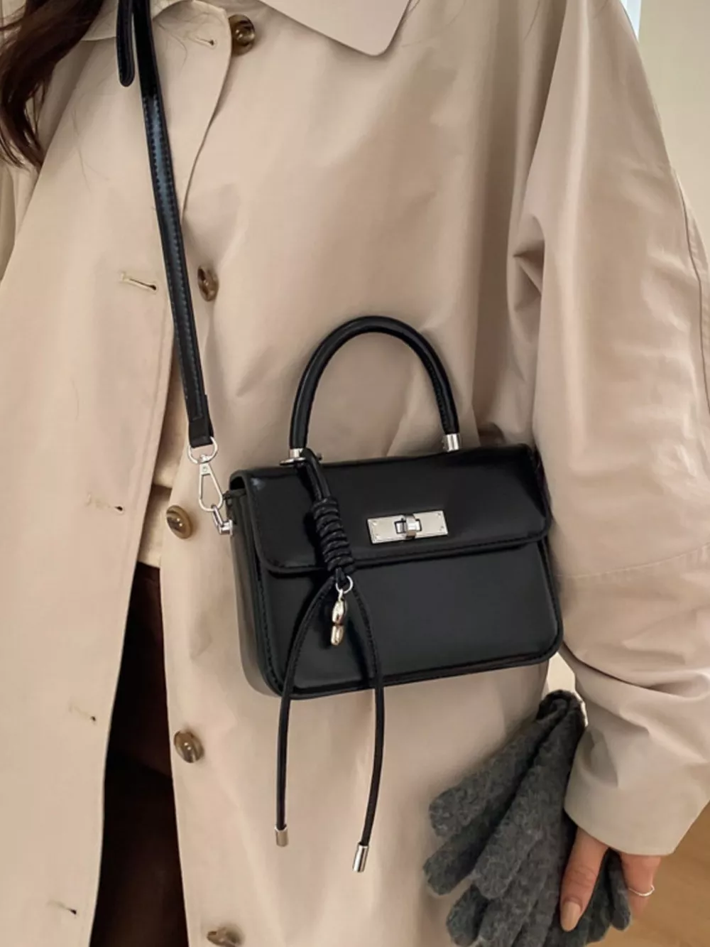 Top-Handle Crossbody Bag, image 4