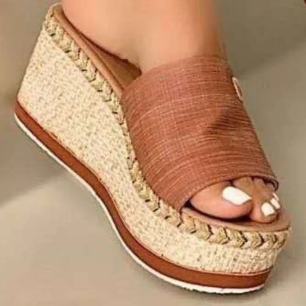 PU Leather Open Toe Sandals, image 7