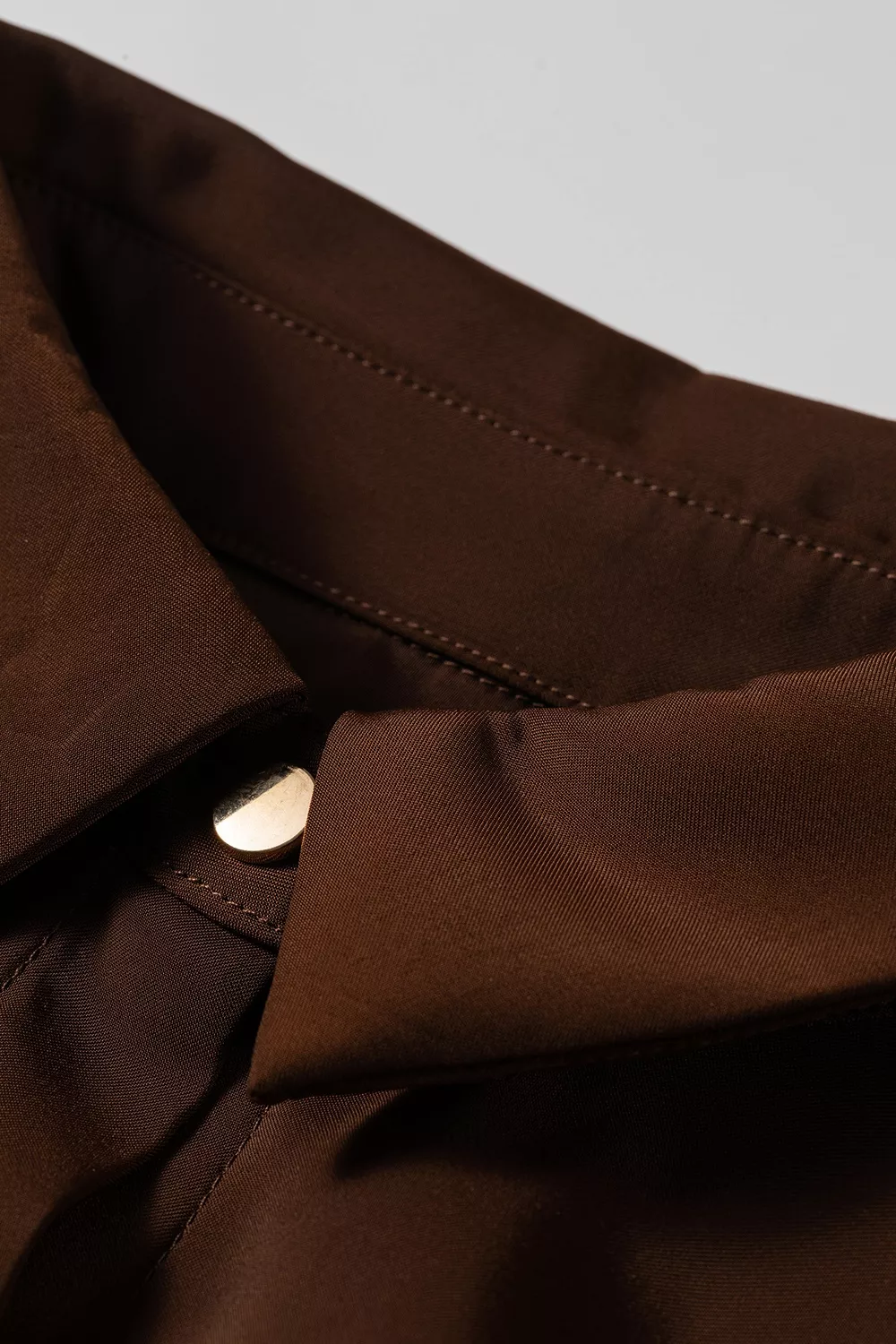 Multi Button Decoration Tab Long Sleeve Casual Shirt, image 9