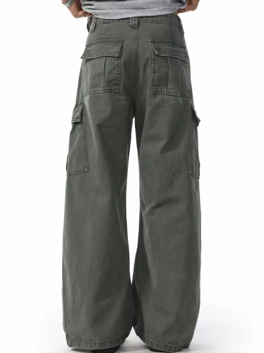 Men's Loose Fit Cargo Pants, image 8