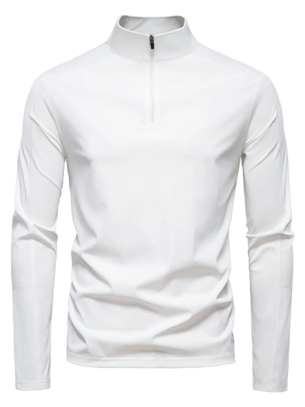 Men's Sun Protection Long Sleeve Half-Zip T-Shirt, image 6