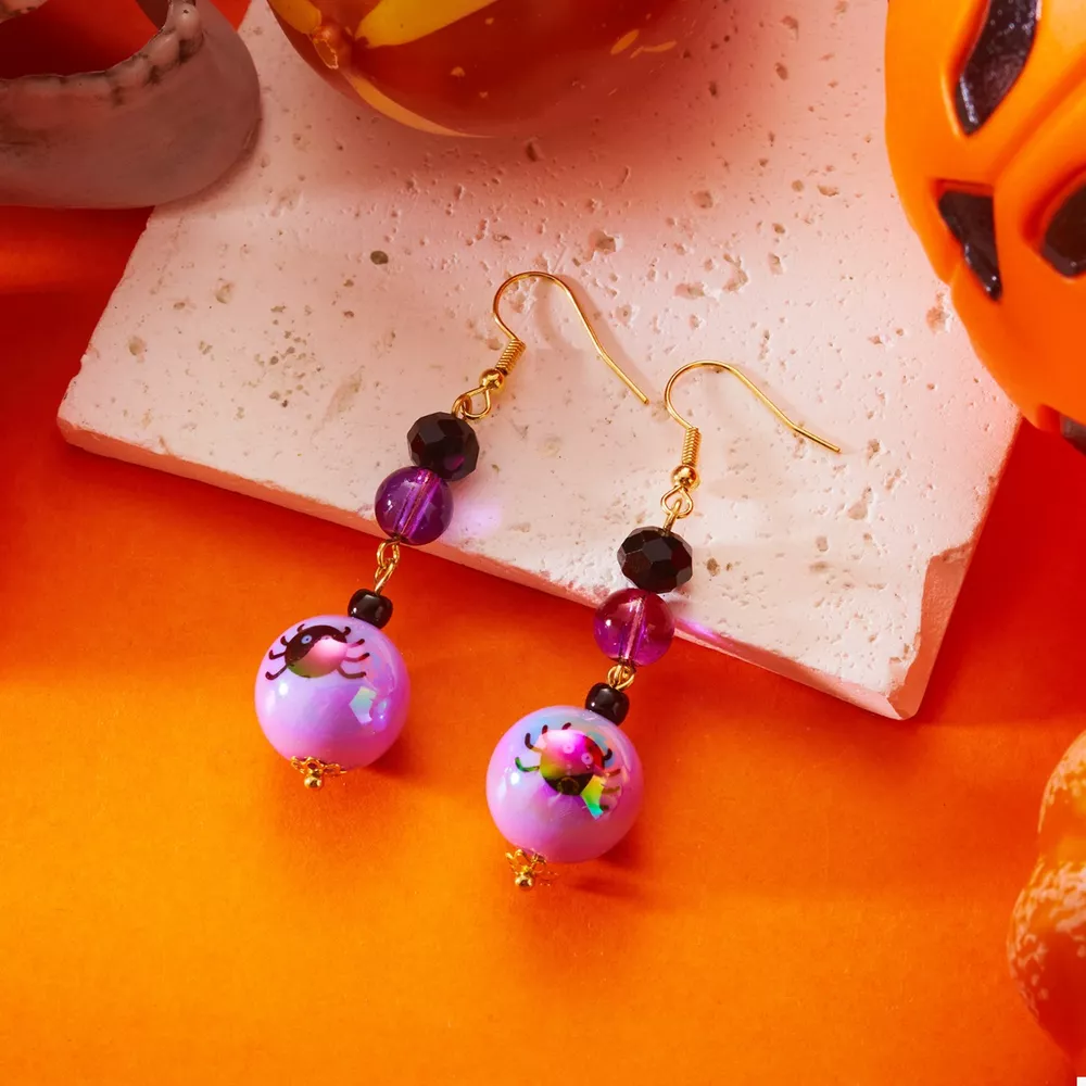 Halloween Acrylic Drop Earrings, image 2