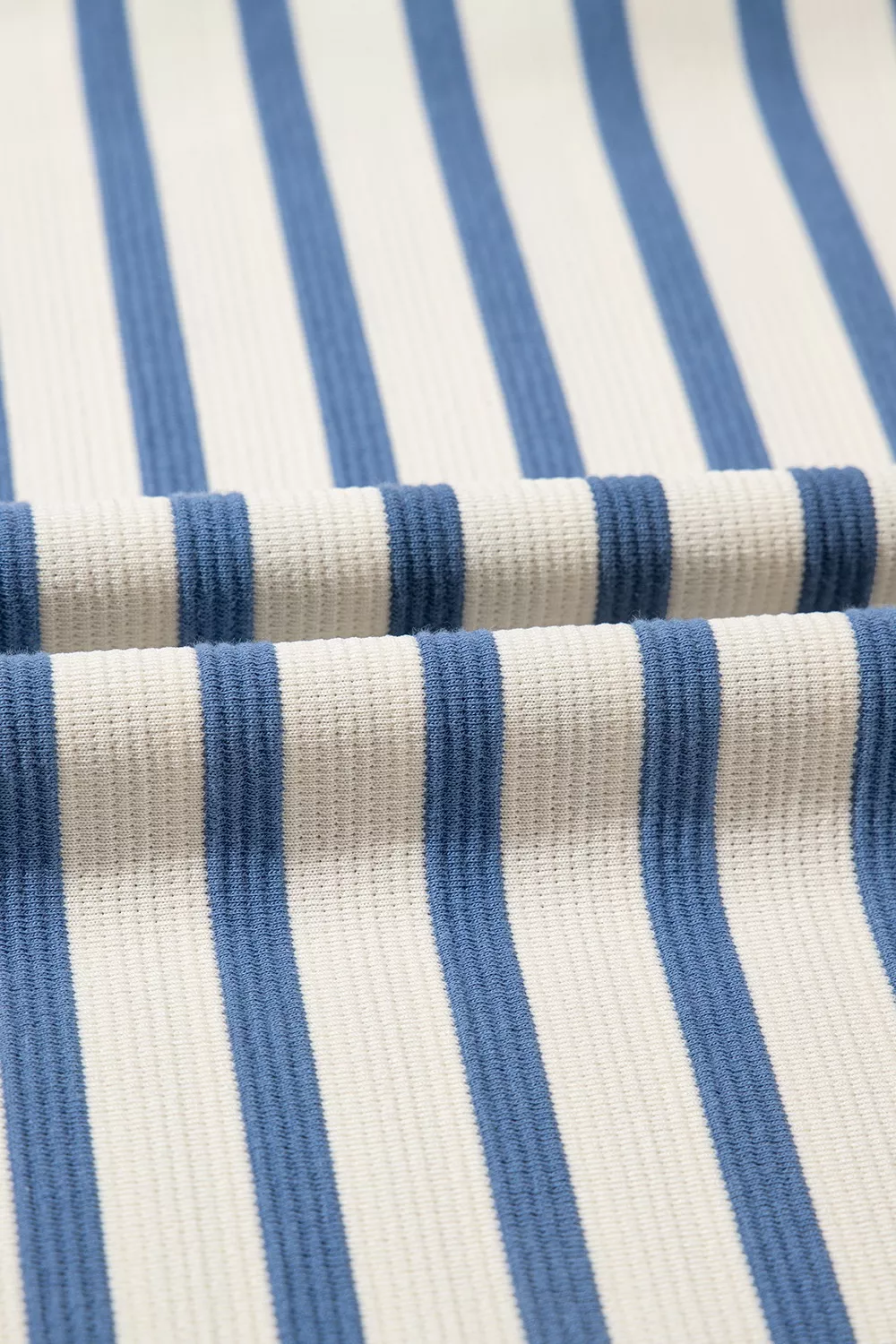 Stripe Tie V Neck Sleeveless Side Slit Midi Dress, image 10