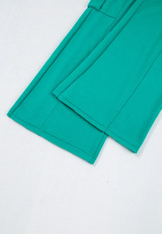 Full Size Round Neck Long Sleeve Top and Drawstring Pants Set, image 10