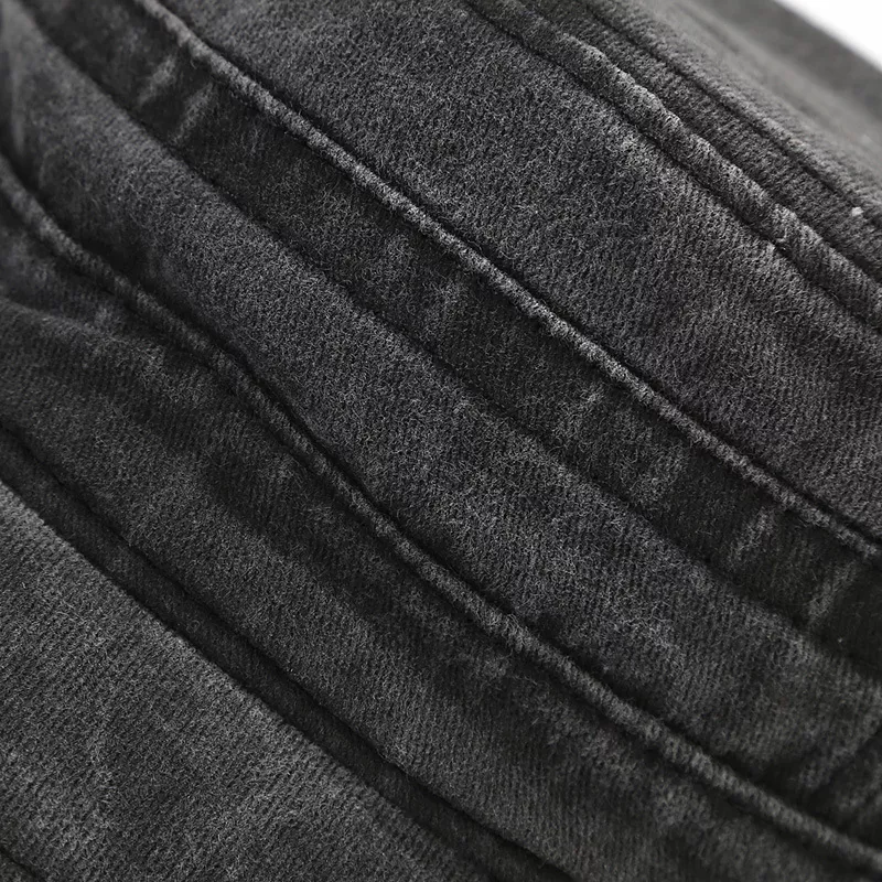 Vintage Washed Cotton Military Cadet Hat, image 7
